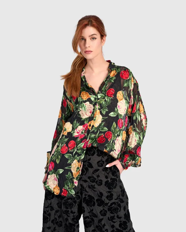 alembika-petaline-shirt-sheer-floral-tunika-bluse-mit-slip-top image 1