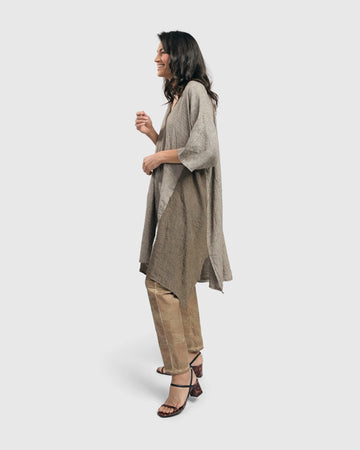 alembika-cool-breeze-caftan-tunic-dress-brown-kaftankleid image 6