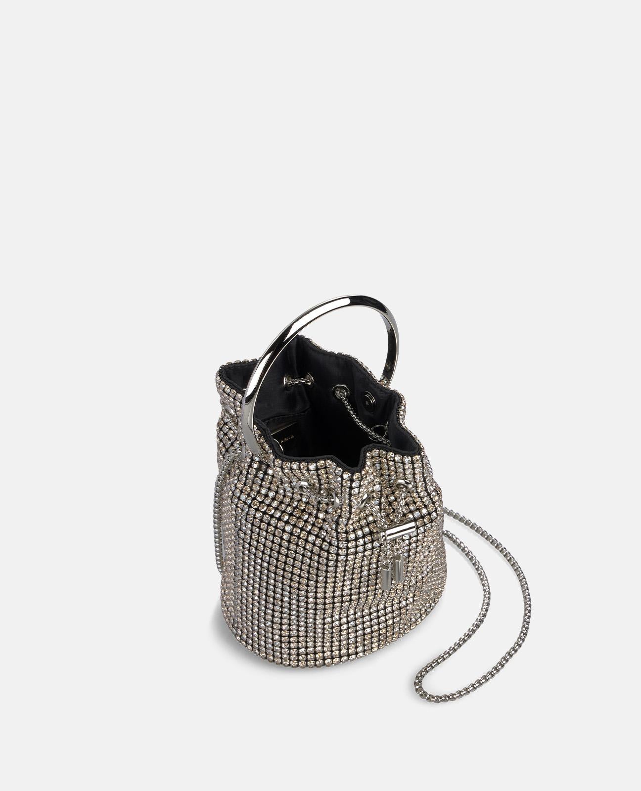 alma-en-pena-bag-covered-with-rhinestones-strass-tasche-gold-mit-kette image 3