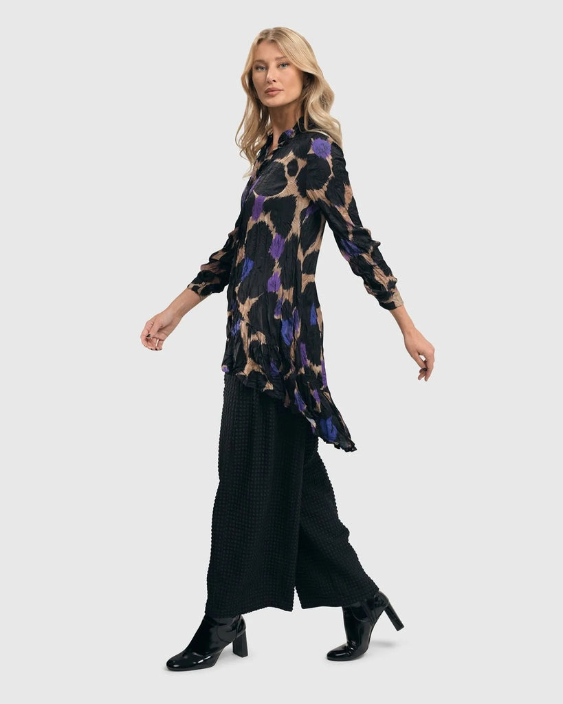 alembika-amethyst-crinkle-tunic-blouse-multi-damen-bluse image 1