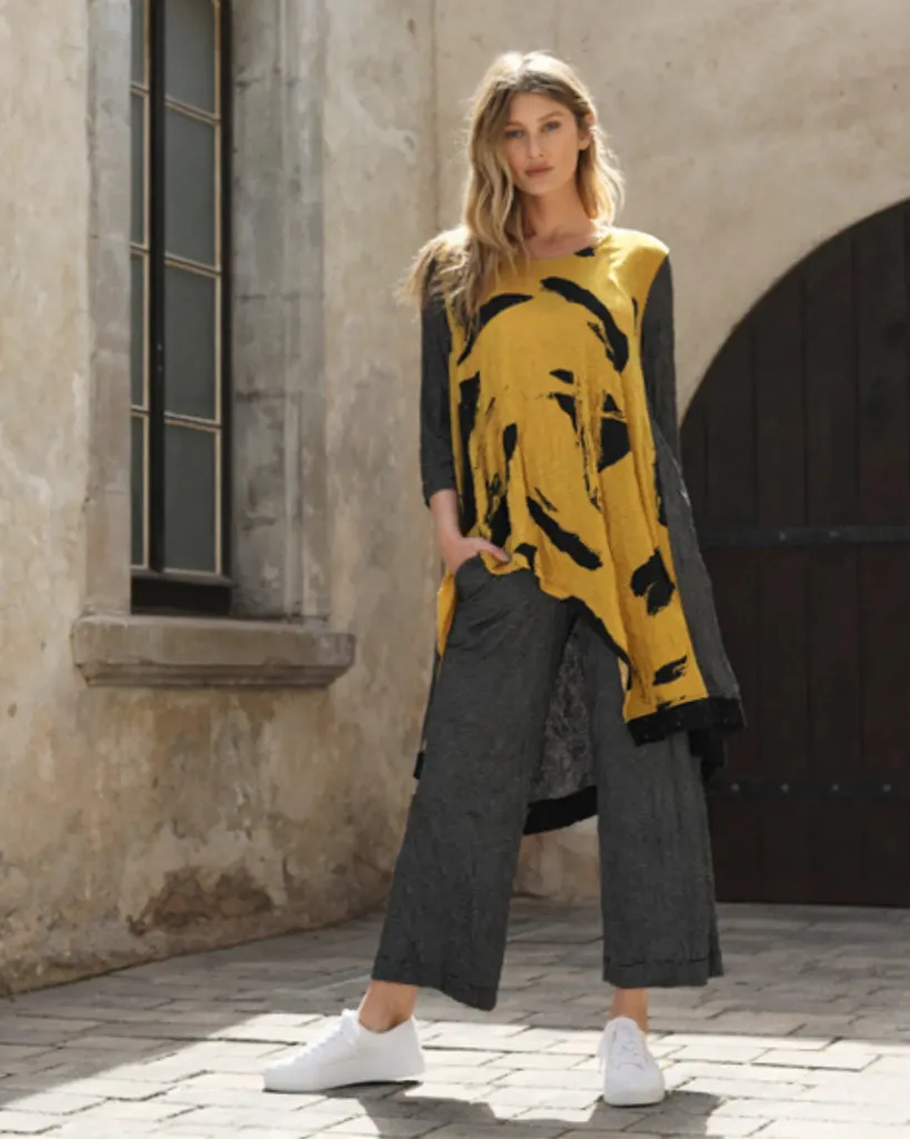 alembika-linea-crinkle-hose-schwarz-schlupfhose image 1