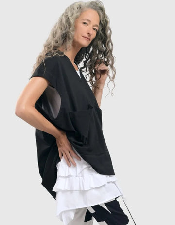 alembika-urban-sutton-cocoon-top-schwarz-damen-top image 2