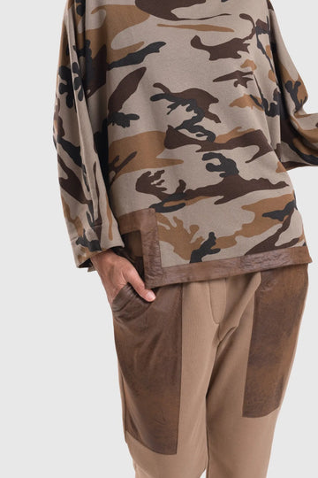 alembika-urban-kia-top-brown-camo-tunika image 6