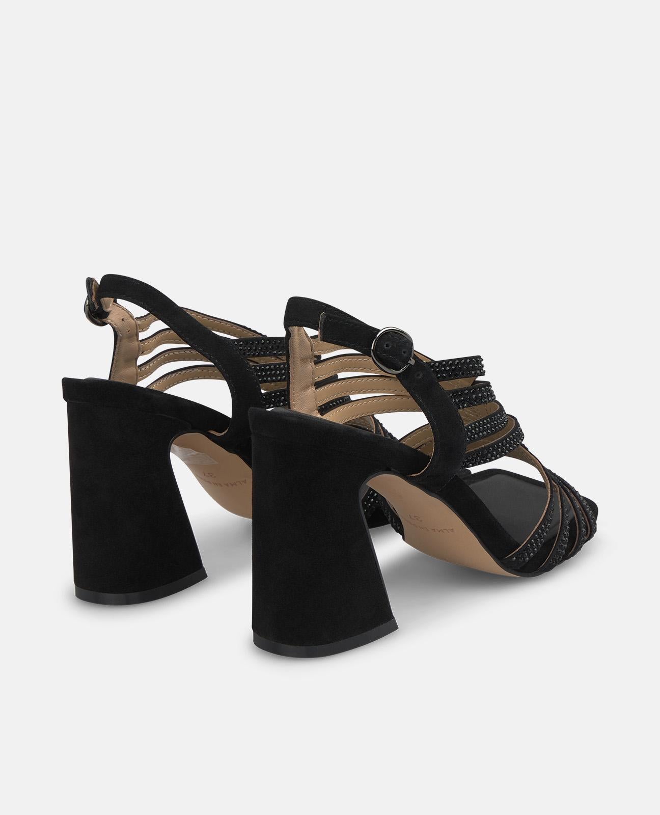 alma-en-pena-high-heel-funnel-sandale-schwarz-8-3-cm image 3