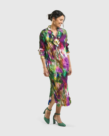 alembika-celestia-crinkle-dress-ed5-watercolor-midi-hemdkleid image 8