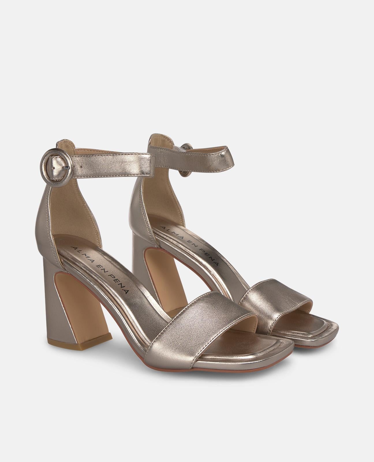 alma-en-pena-heel-bracelet-sandal-damen-riemchensandale-bronze image 2