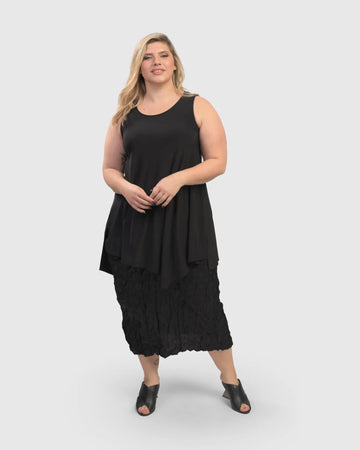 alembika-naomi-crinkle-skirt-dots-schwarz image 3