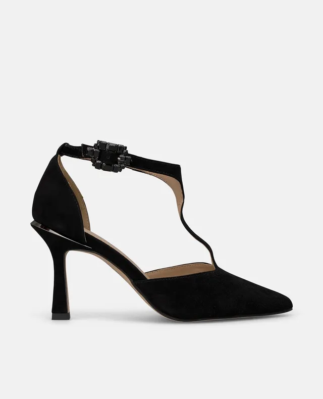 alma-en-pena-high-heel-pumps-mit-schmuckschnalle-schwarz-9-cm image 1