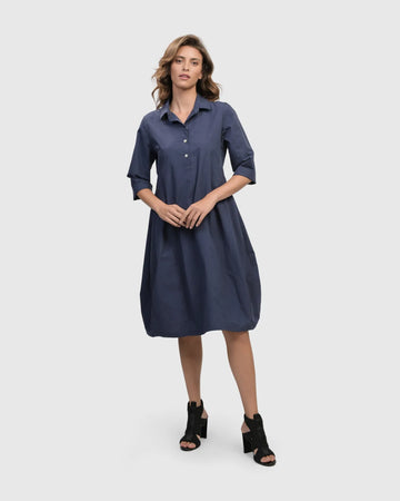 alembika-urban-corcovado-wonderful-kleid-navy-baumwolle image 3