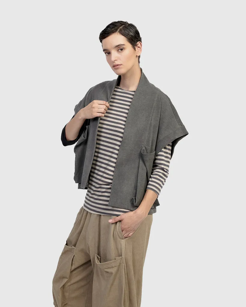 alembika-urban-sydney-pockets-jacke-grey image 1