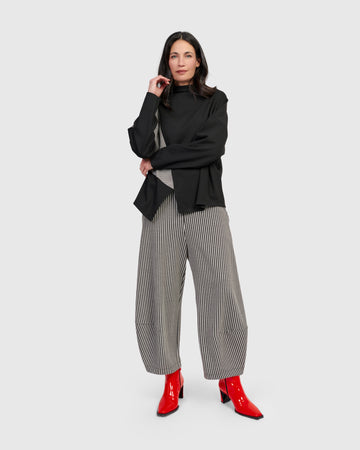 alembika-uptown-lantern-pants-ap615s-steel-damen-lantern-hose image 4