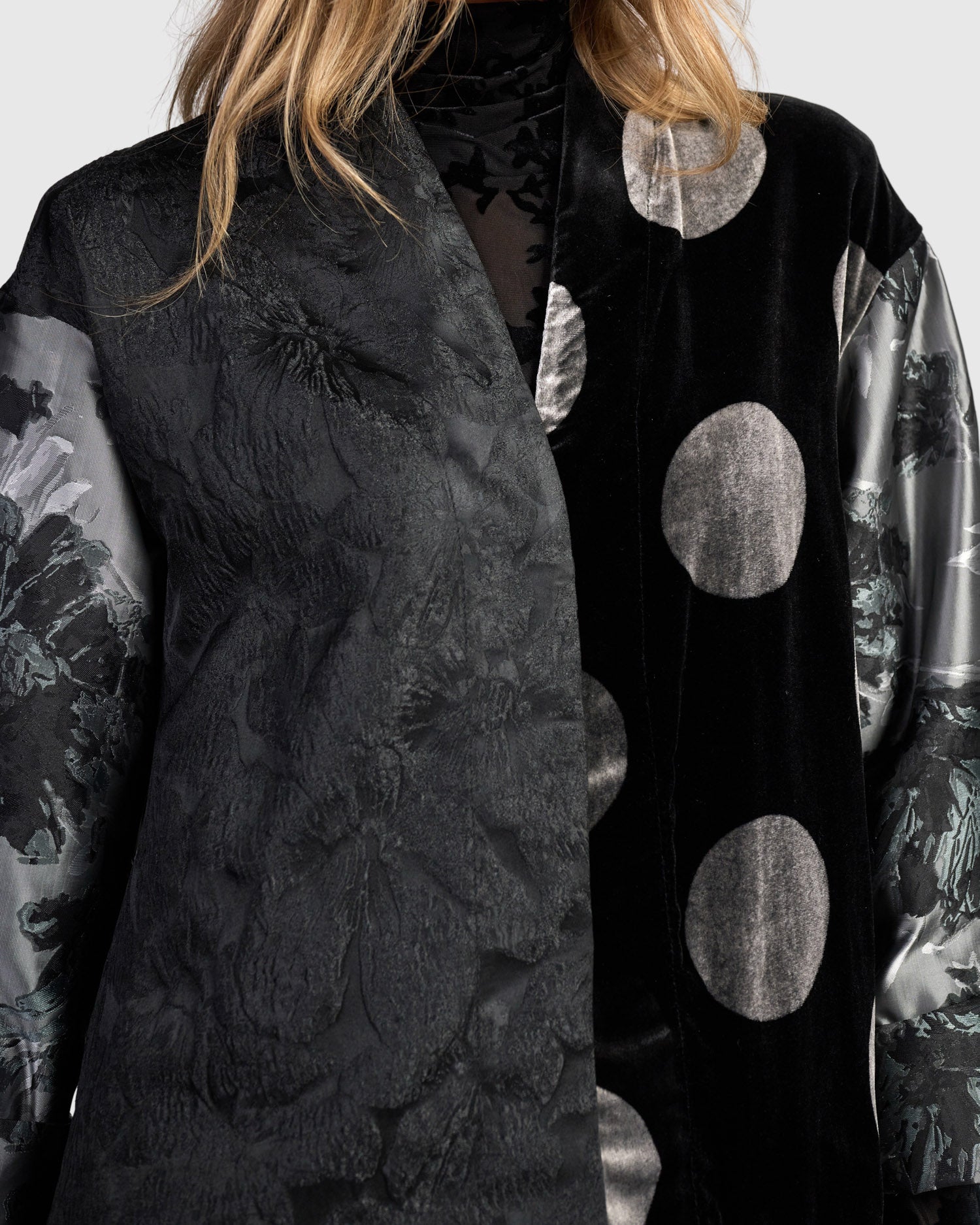 alembika-celeste-jacke-silver-mix-metallic image 3