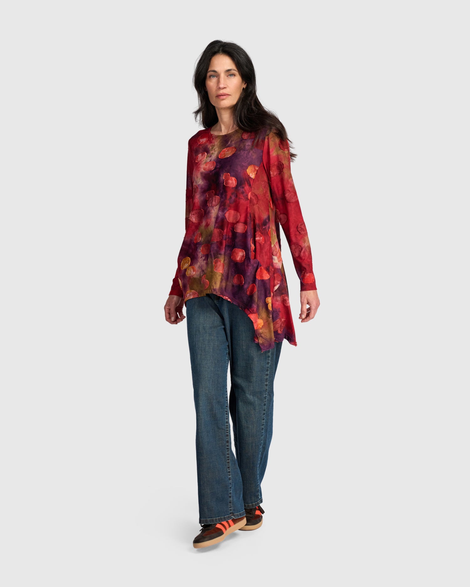 alembika-ringmaster-hanky-top-berry-mix-tunika image 6