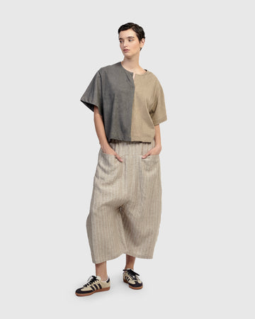 alembika-urban-agave-top-mix-cropped-shirt image 4