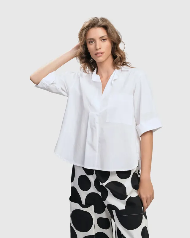 alembika-urban-chloe-a-linie-bluse-wei image 1