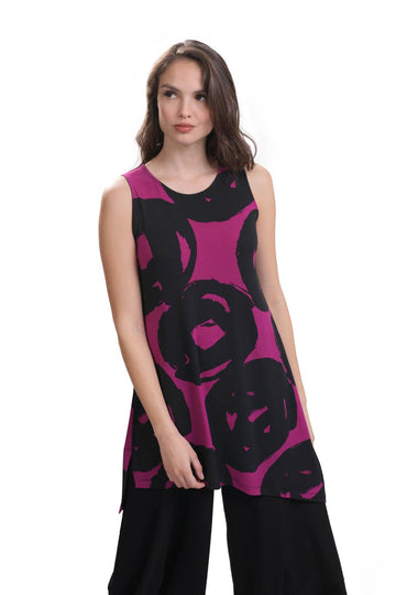 alembika-art-print-tunika-violet-rmellose-tunika-mit-asymmetrie-saun image 4