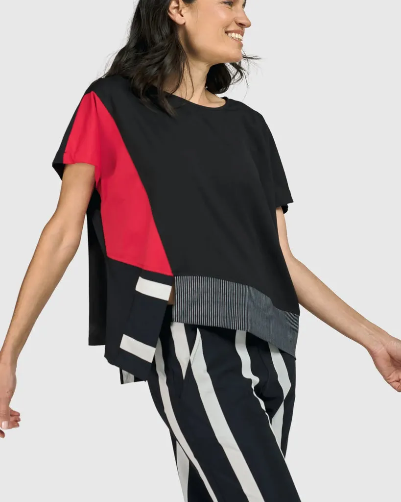 alembika-tekbika-vivienne-tee-mix-patchwork-shirt image 1