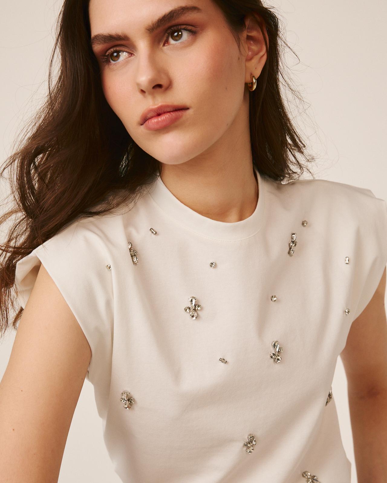 alma-en-pena-joya-t-shirt-wei-kurzarm-rundhals-schmuck-details image 5