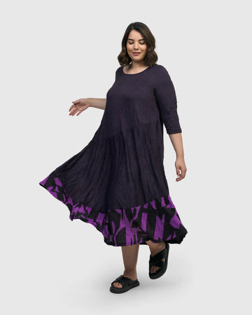 alembika-chrysalis-midi-kleid-violet image 2