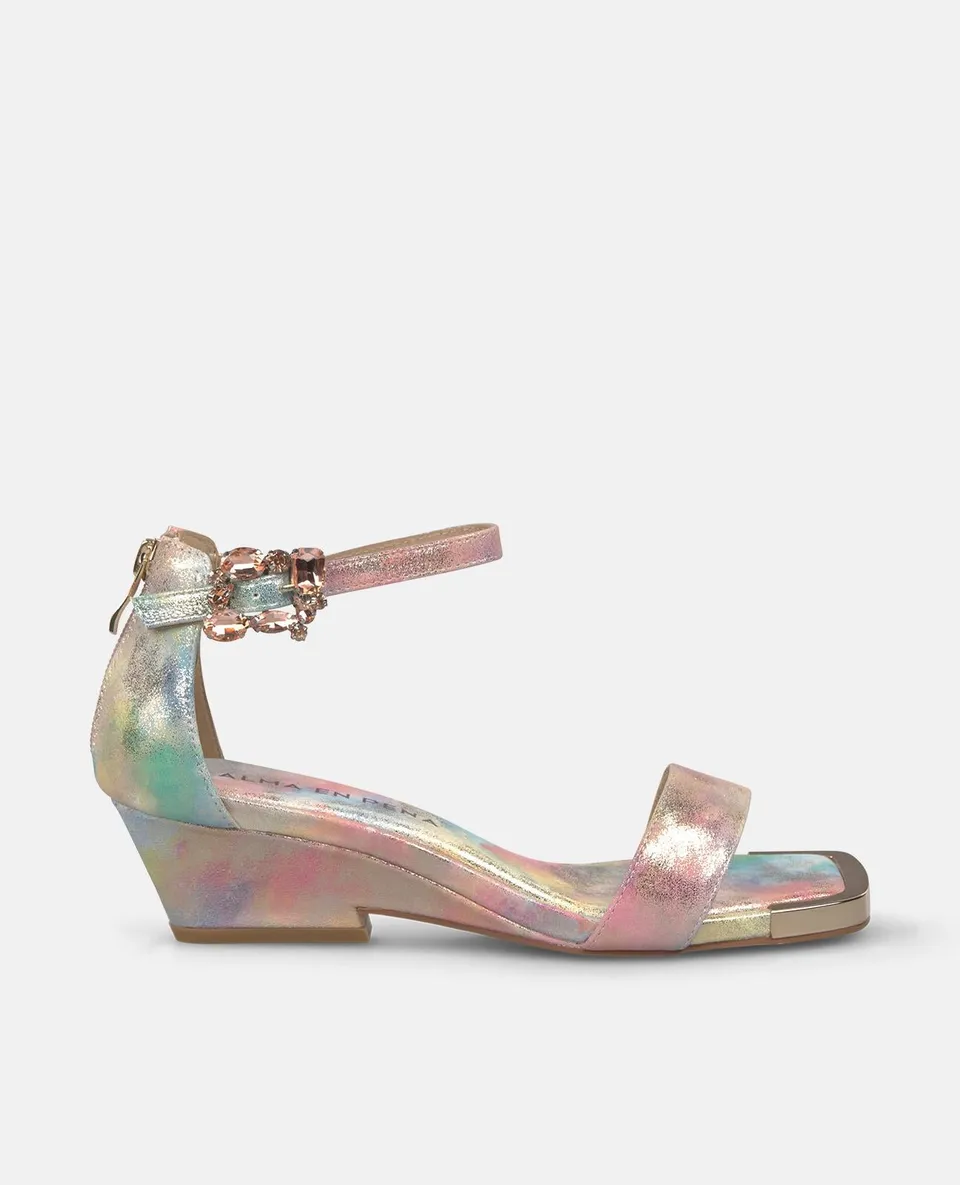 alma-en-pena-riemchen-sandale-rosa-sandalette-mit-6-cm-blockabsatz image 1