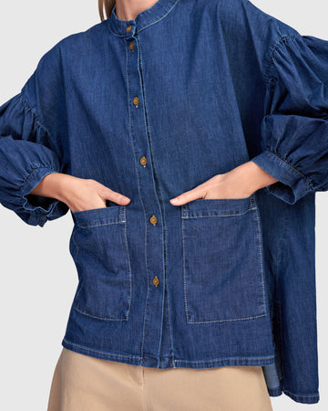 alembika-penelope-puff-top-denim image 6