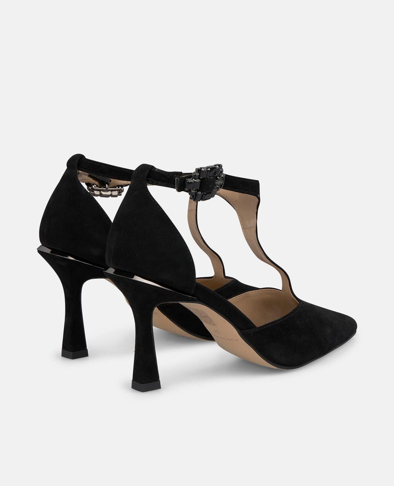 alma-en-pena-high-heel-pumps-mit-schmuckschnalle-schwarz-9-cm image 3