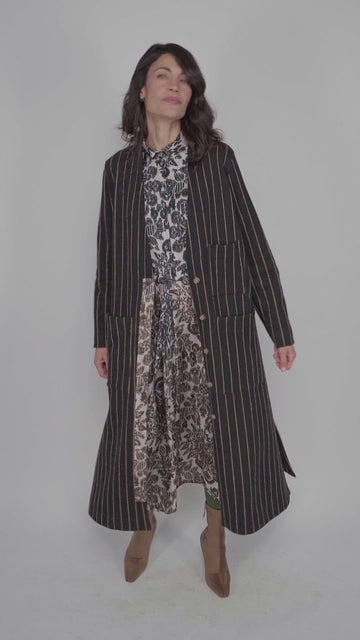 alembika-chalk-stripe-duster-mantel-karamell image 4