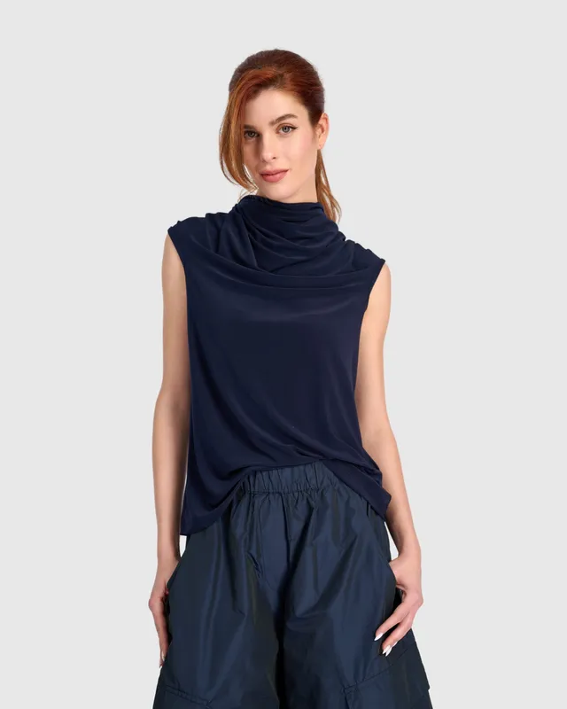 alembika-fluid-slinky-savoir-top-navy image 1