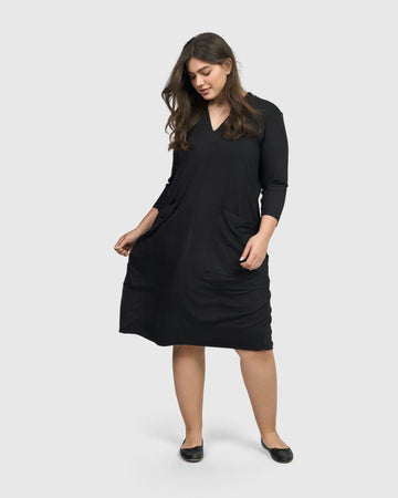 alembika-essential-cargo-kleid-schwarz image 4