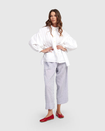 alembika-lydia-hi-lo-bluse-white-baumwollbluse-oversize image 6