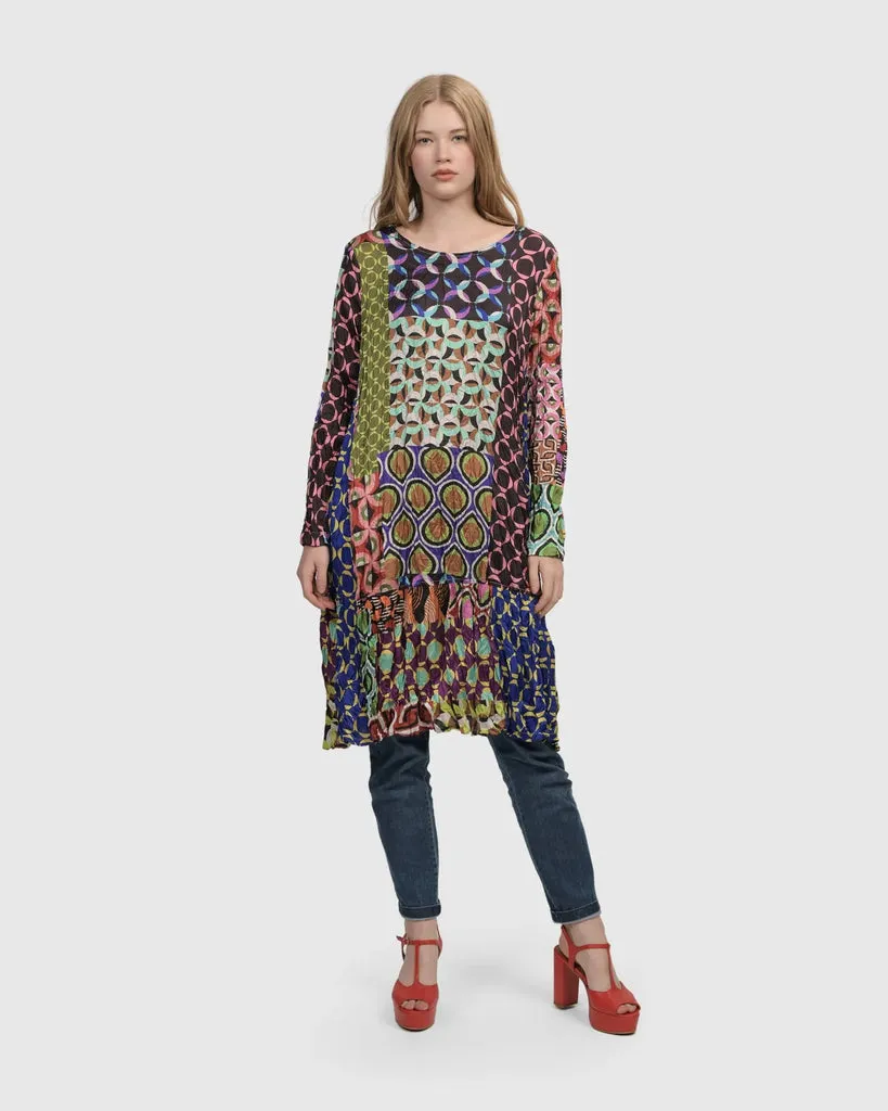 alembika-lucy-kaleidoscope-kleid-crinkle-kleid image 1