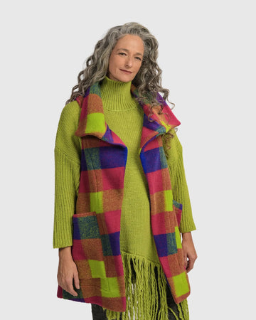 alembika-bright-lights-big-city-vest-checkered-damen-weste image 3