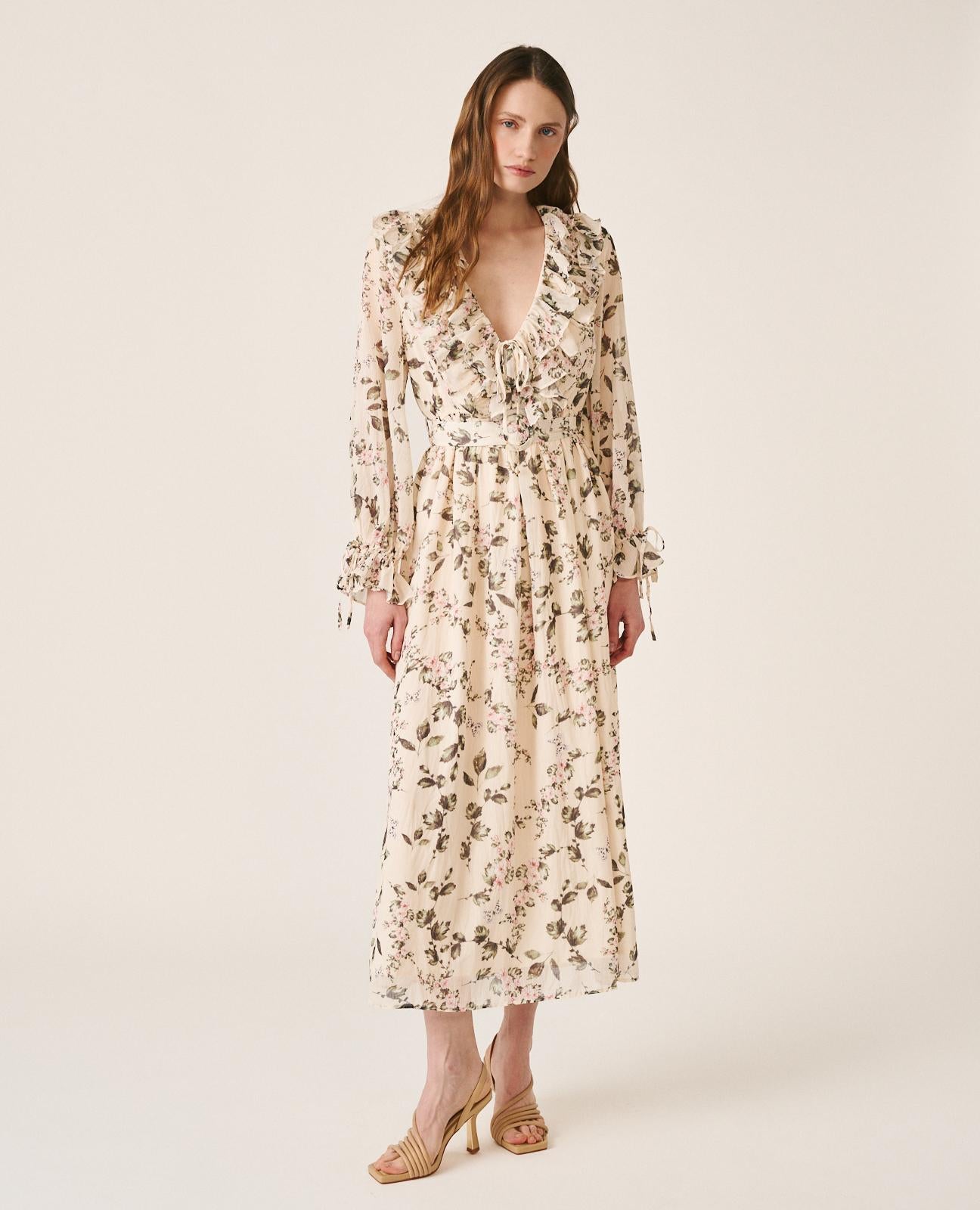 alma-en-pena-floral-longdress-midikleid-gr-n-s image 1