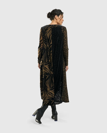 alembika-medallion-a-linie-kleid-gold image 5