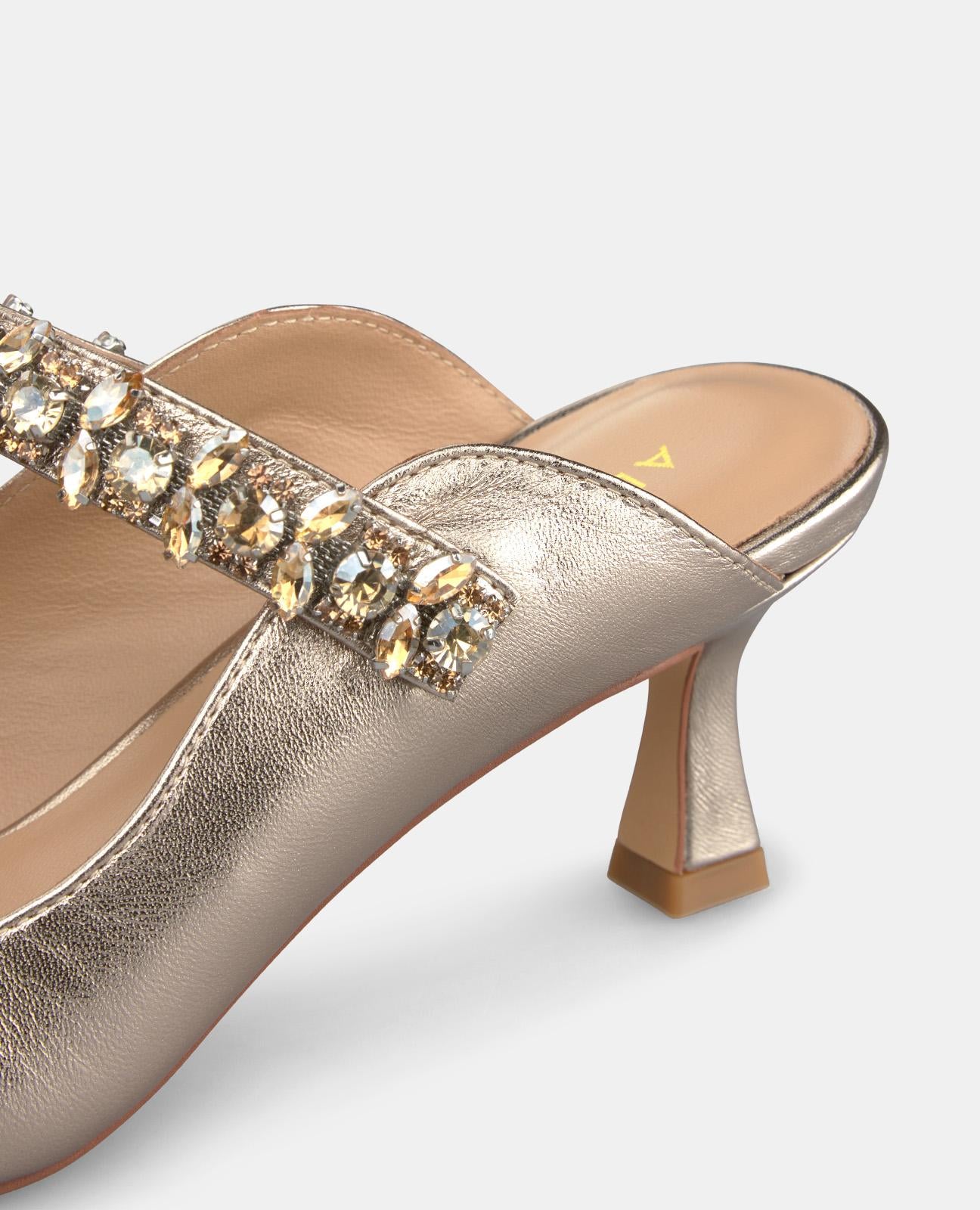 alma-en-pena-mules-bronze-mit-strass-6-cm-absatz image 5