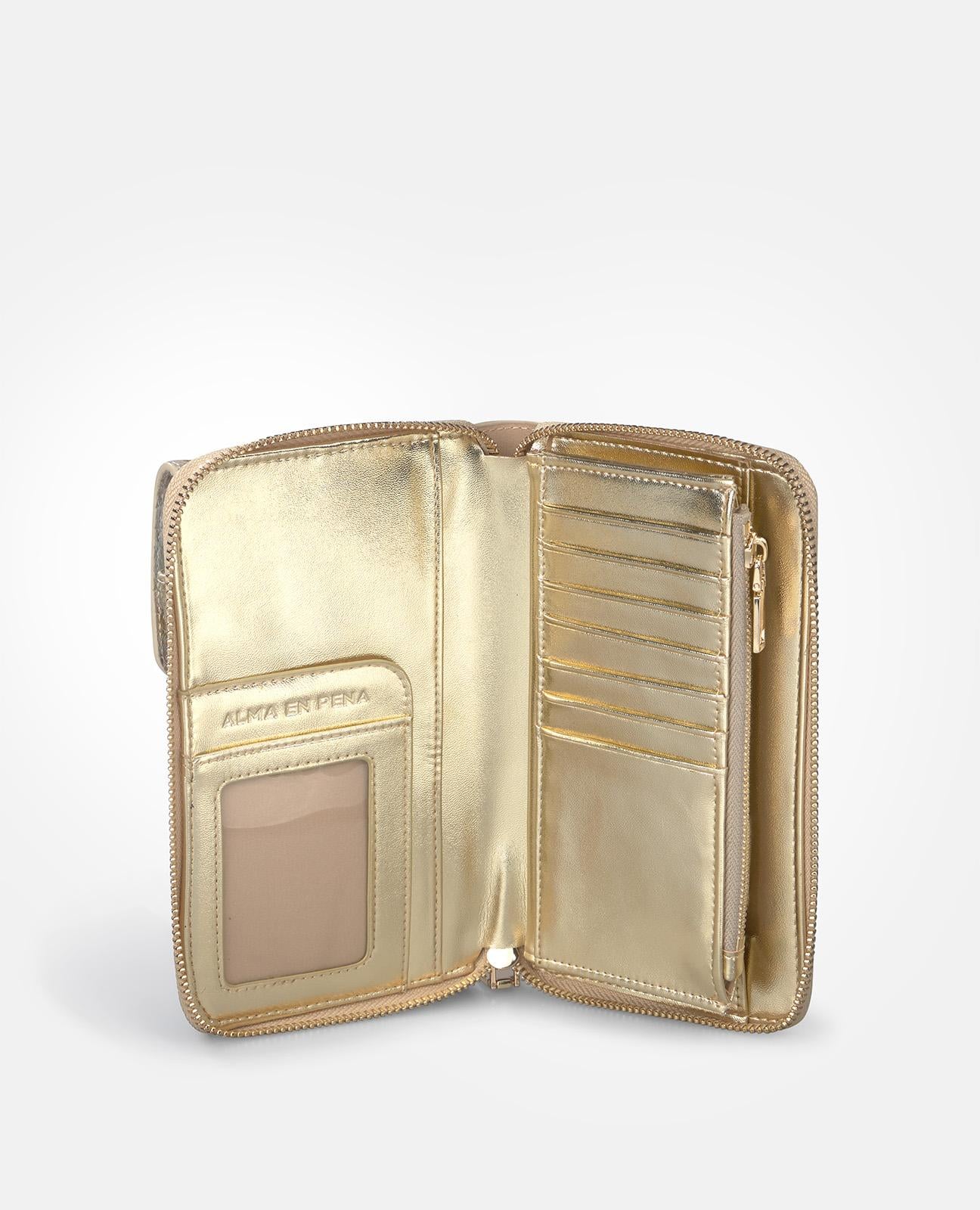 alma-en-pena-natalia-clutch-mit-strass-camel-leder-umh-ngetasche image 2