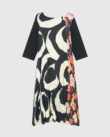 alembika-anca-pliss-kleid-cream image 8