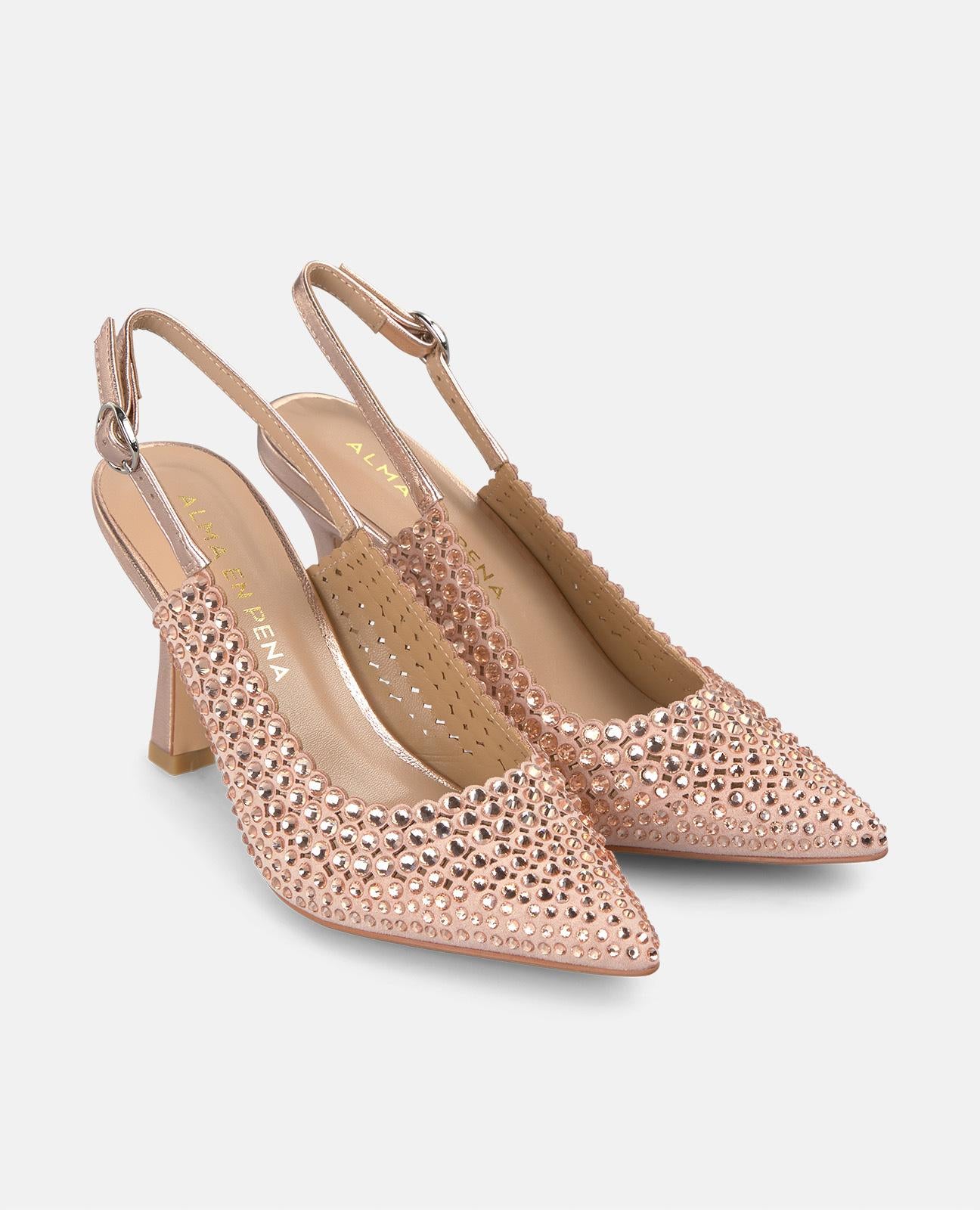 alma-en-pena-stiletto-mit-strass-riemchen-9-cm-rosa image 2