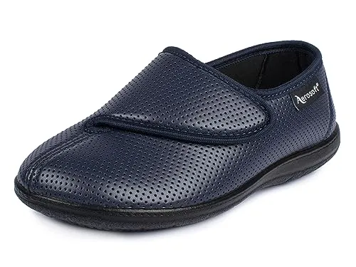 aerosoft-damen-klett-halbschuh-stretch-15 image 1