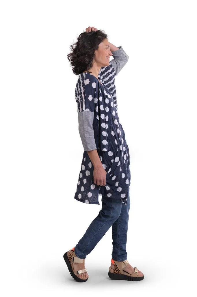 alembika-duet-crinkle-cardigan-sj416n-navy-damen-cardigan image 1