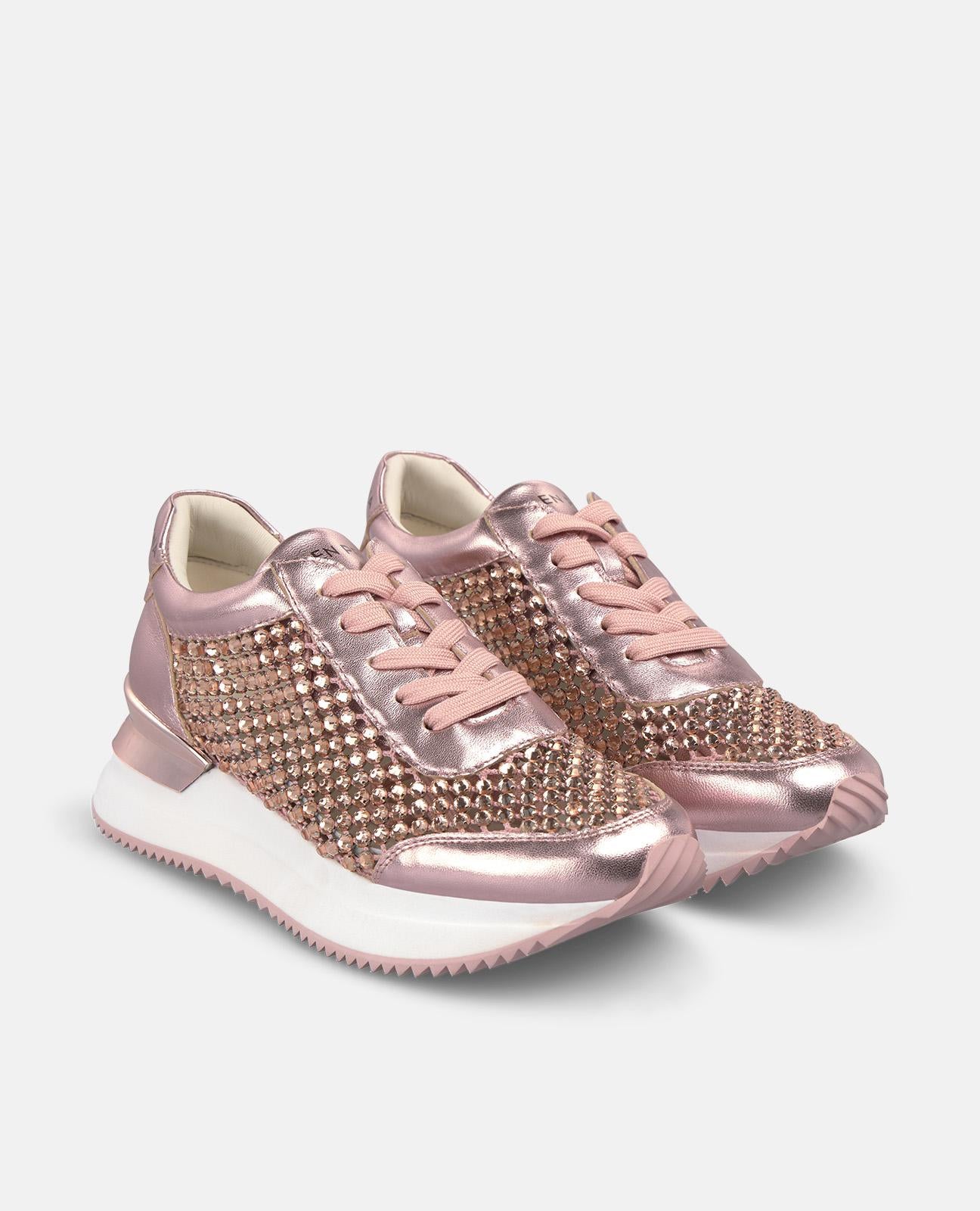 alma-en-pena-sports-platform-sneaker-metallic-rosa-4-5-cm-plateau image 2