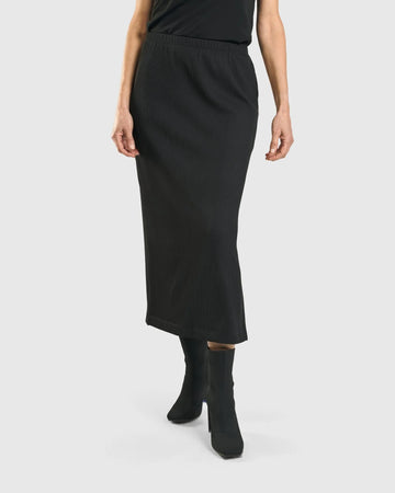 alembika-goodfella-pencil-skirt-black-damen-bleistiftrock image 4