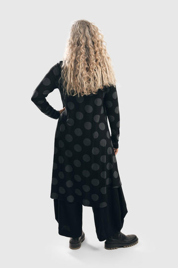 alembika-dot-hi-lo-top-shirt-grau-schwarz image 5