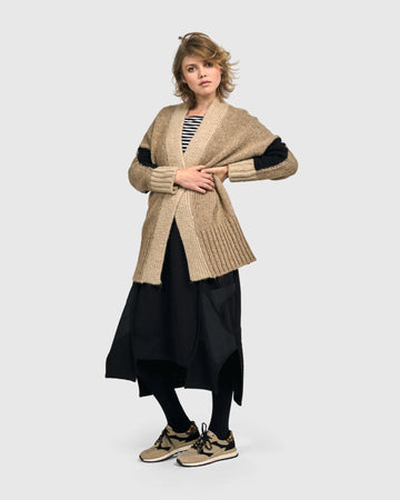 alembika-beatnik-oversized-cardigan-sand image 8
