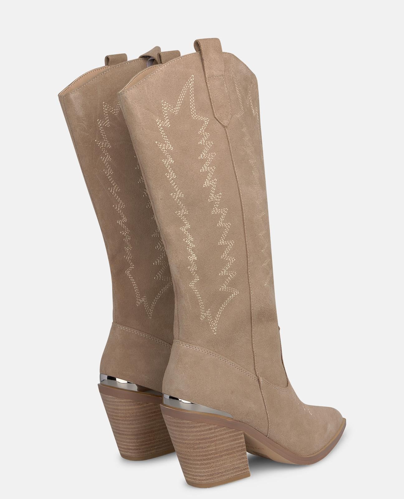 alma-en-pena-suede-cowboystiefel-vis-n-8-cm image 3