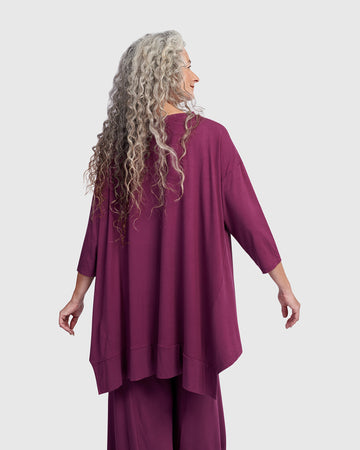 alembika-essential-trapeze-top-sangria-oversize-tunika-jersey image 5