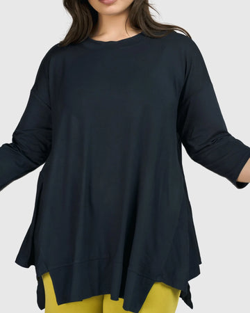 alembika-essential-oversized-trapeze-top-ozean image 2