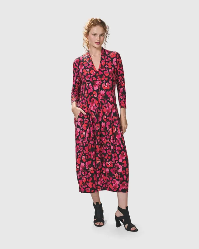 alembika-begonia-cocoon-kleid-petals image 1