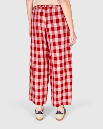 alembika-brunch-trousers-check-karo-leinenhose image 6