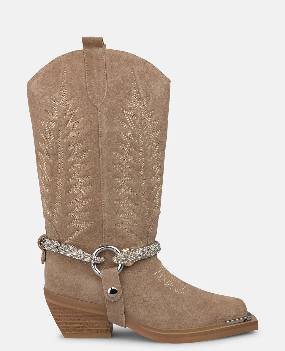 alma-en-pena-suede-cowboy-boots-vis-n-westernstiefel-mit-metallkappe image 1